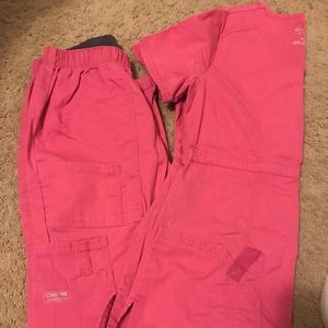 Pink Cherokee Core Stretch Scrubs